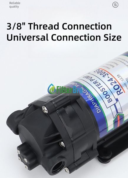 Насос для обратного осмоса BOOST PUMP RO24-300gpd 9077711876 фото