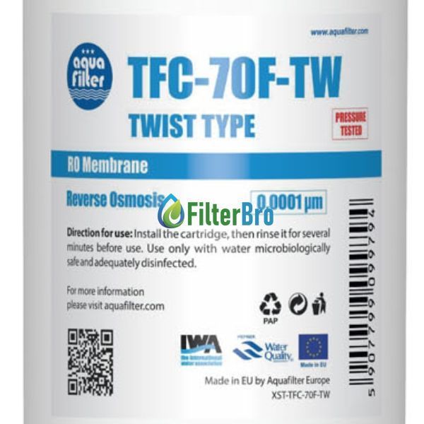 Мембрана зворотноосмотична AQUAFILTER TFC-70F-TW 931722542 фото