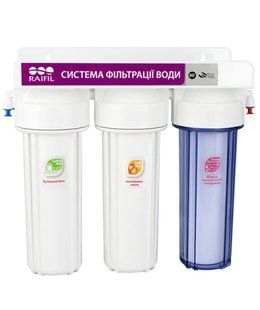 Проточный фильтр RAIFIL TRIO SOFT (PU905-S3-WF14-PR-EZ) с умягчением 931720557 фото