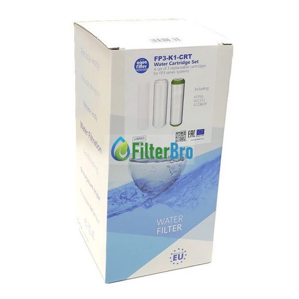 Комплект картриджів Aquafilter FP3-K1-CRT до проточних фільтрів 931722548 фото