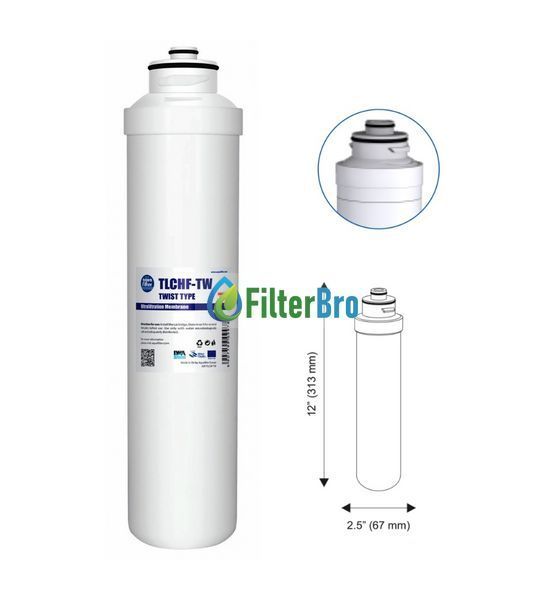 Ультрафільтраційна мембрана Aquafilter TLCHF-TW UF membrane 931720678 фото