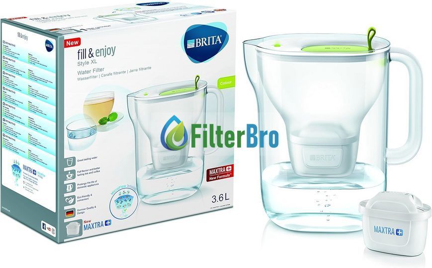 Фільтр глечик Brita Style XL Лайм 977345425 фото