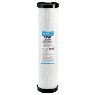 Картридж із пресованого активованого вугілля Ecosoft 4,5"х20" (CHVCB4520ECO) (Big Blue 20) 1589217146 фото