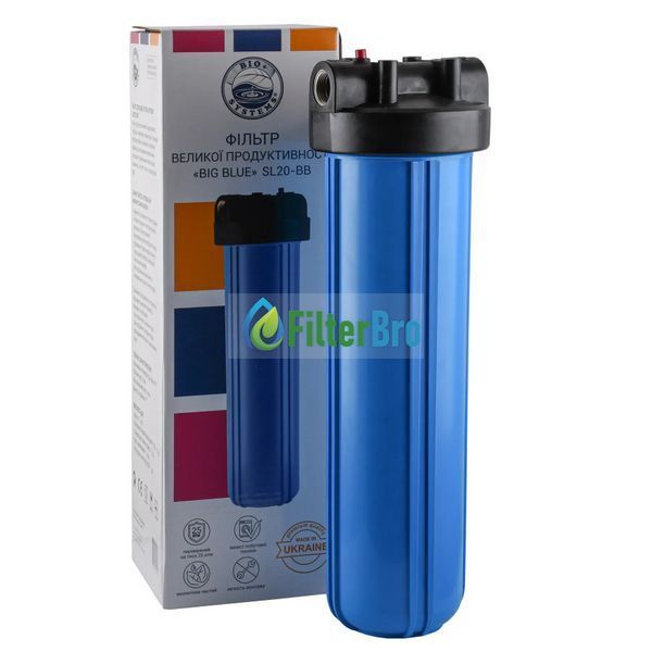 Колба Bio+Systems SL20-BB с механическим картриджем  Big Blue 20" 09087778 фото