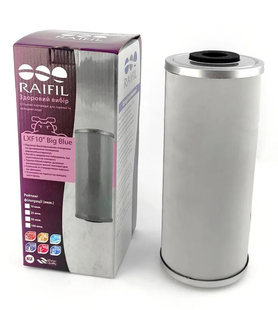 Сітчастий картридж для гарячої та холодної води Raifil LXF 10"-10u (Big Blue 10) 931723772 фото