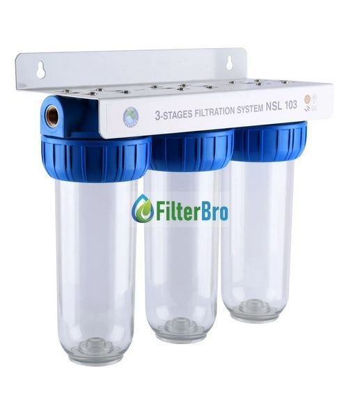 Система 3-х ступінчастої очистки Bio+ systems NSL103, 3/4" 090971142 фото