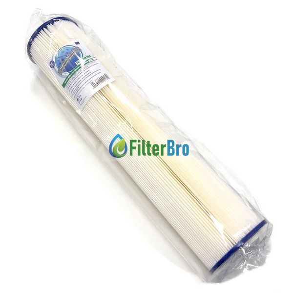 Картридж поліестеровий Aquafilter FCCEL5M20BB 5 мкм (Big Blue 20) 931720572 фото