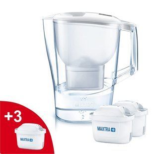 Фільтр кувшин Brita Aluna Cool білий (кувшин + 3 картриджа) 931723407 фото