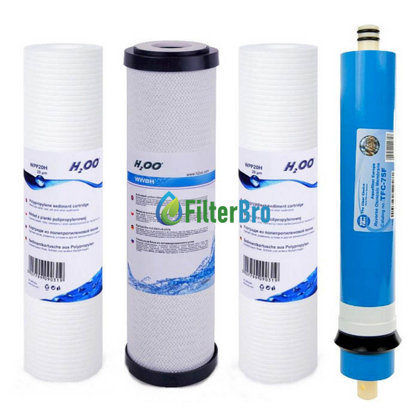 Фильтр с обратным осмосом Aquafilter H2OO RX-RO6 2145867092 фото
