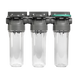 Колба фільтра прозора 2P TRIPLEX РЕТ для холодної води Ecosoft 3/4" (made in Italy) FTPP2P0130/G118 0849133364 фото 2