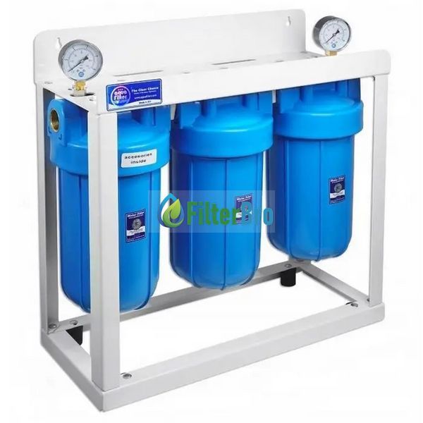 Фільтр триколбовий Aquafilter HHBB10B Big Blue 10 (BB10) 1204384699 фото