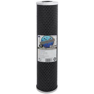 Картридж з брикетованого вугілля Aquafilter FCCBL20BB (Big Blue 20) 931720578 фото
