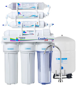 Фільтр зворотного осмосу Leader Standart RO-7 BIO 931721513 фото