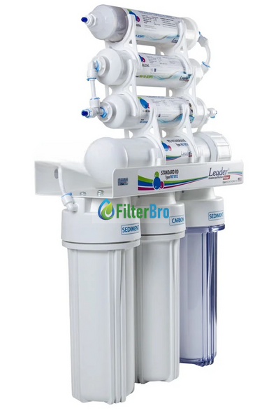 Фільтр зворотного осмосу Leader Standart RO-7 BIO 931721513 фото