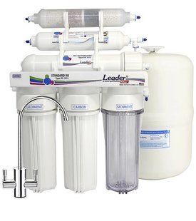 Фільтр з зворотним осмосом Leader Standart RO-6 BIO-ACTIV (4 мінерали) 931720716 фото