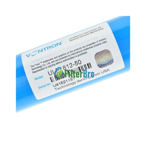 Мембрана обратного осмоса Vontron ULP1812-50 938393128 фото