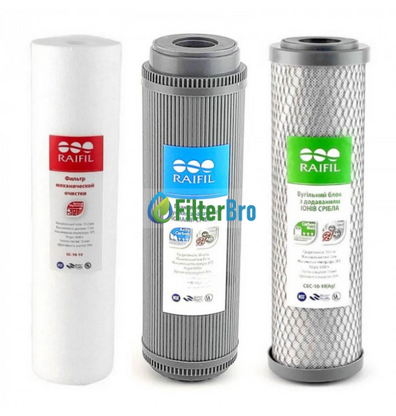 Комплект картриджів RAIFIL Arg Trio Silver 1139807519 фото