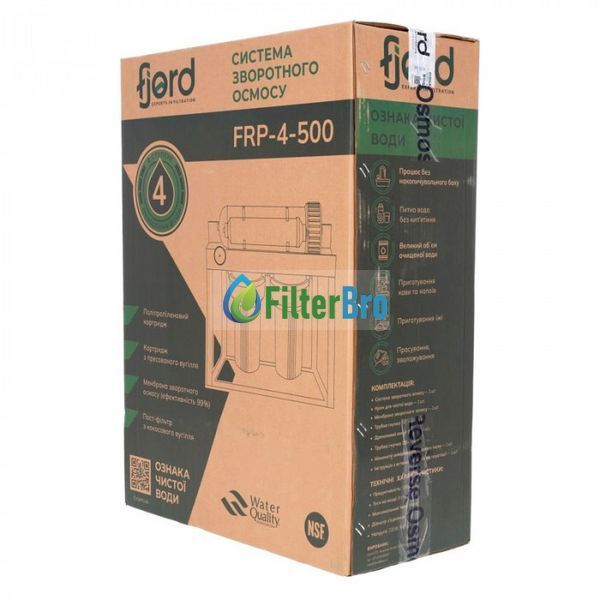 Система зворотного осмосу Fjord FRP-4-500 (1900 л/добу) 2181307115 фото