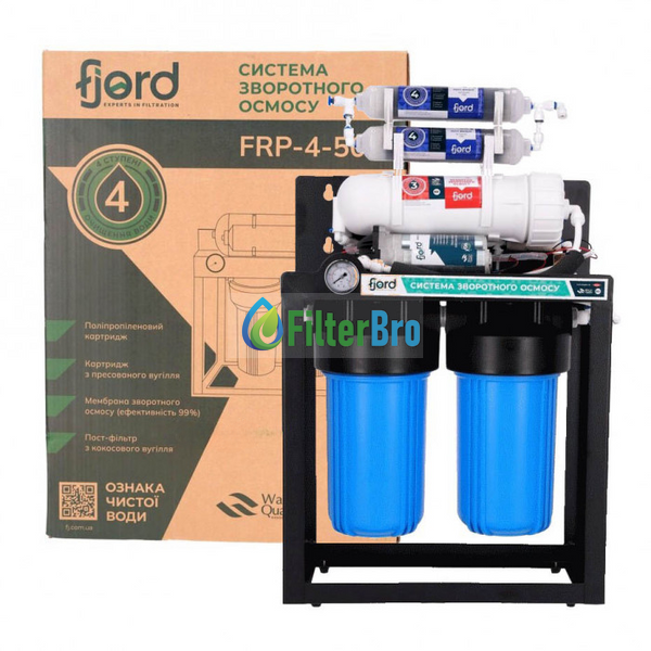 Система зворотного осмосу Fjord FRP-4-500 (1900 л/добу) 2181307115 фото