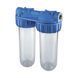 Корпуси магістрального фільтра Atlas Filtri DUPLEX PLUS 3P 3/4" 10" AFO SX TS (RA112T411) 1348180383 фото 1