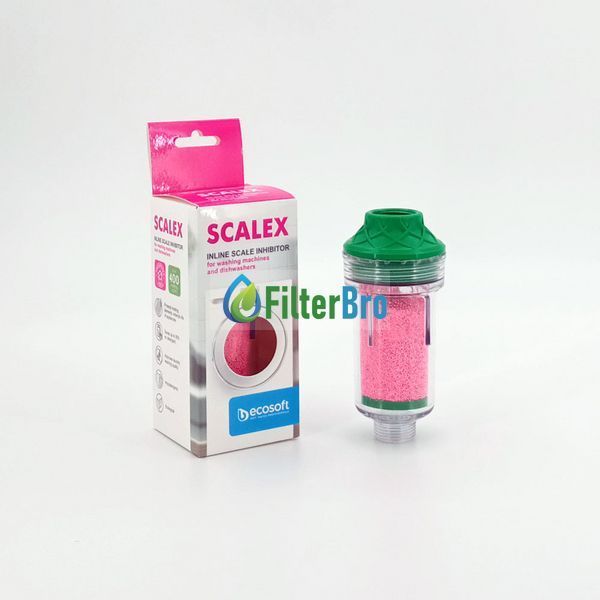 Фільтр проти накипу Ecosoft SCALEX для пральних і посудомийних машин (FOSE100ECO) 1589217098 фото