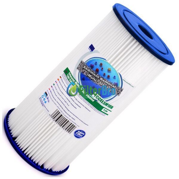Картридж поліестеровий Aquafilter FCCEL5M10BB 5 мкм (Big Blue 10) 931720590 фото