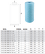 Картридж з поліпропіленової нитки Atlas Filtri FA BIG SANIC 10&rdquo; SX 10 мкм (Big Blue 10) SA5115509 1440624764 фото 3