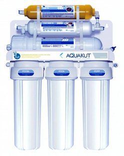 Фильтр с обратным осмосом AquaKut RO-6 50G ARE02 с минерализатором 1722200661 фото