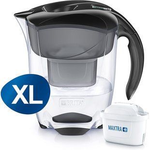 Фільтр кувшин Brita Elemaris XL Meter (чорний) 972235792 фото