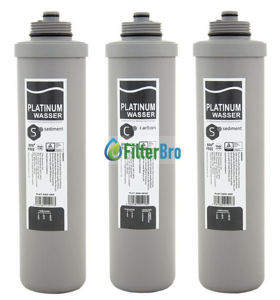 Комплект картриджів NEO Platinum Wasser (SED-5, CARB, SED-20) 931723738 фото