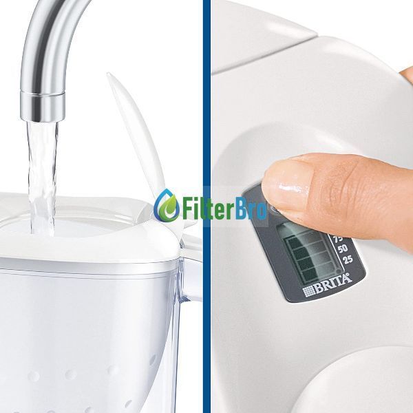 Фільтр кувшин Brita Marella XL (білий), 3 картриджа в комплекті 942004829 фото