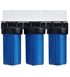 Корпус магистральный AquaKut 10BB TRIO с картриджами 9924384779 фото