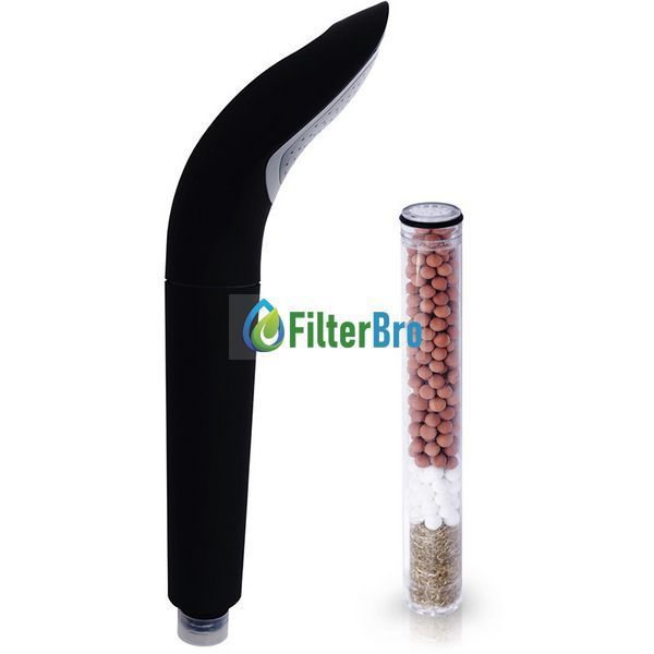 Фільтр - лейка для душу Aquafilter FHSH-8-CB (Чорний) 1572226588 фото