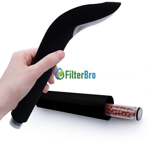 Фільтр - лейка для душу Aquafilter FHSH-8-CB (Чорний) 1572226588 фото