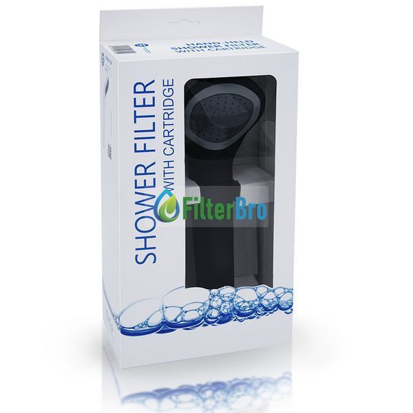 Фільтр - лейка для душу Aquafilter FHSH-8-CB (Чорний) 1572226588 фото