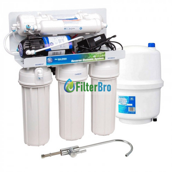 Фільтр з зворотним осмосом Aquafilter RP-RO5-75 (RP55145616) з насосом 931722414 фото