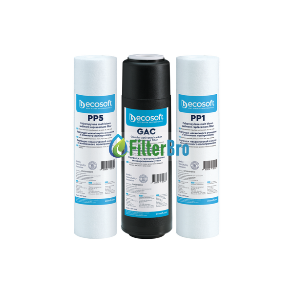 Комплект картриджів Ecosoft 1-2-3 (осмос) (CPV3ECOSTD)-2 шт. 1589217442 фото