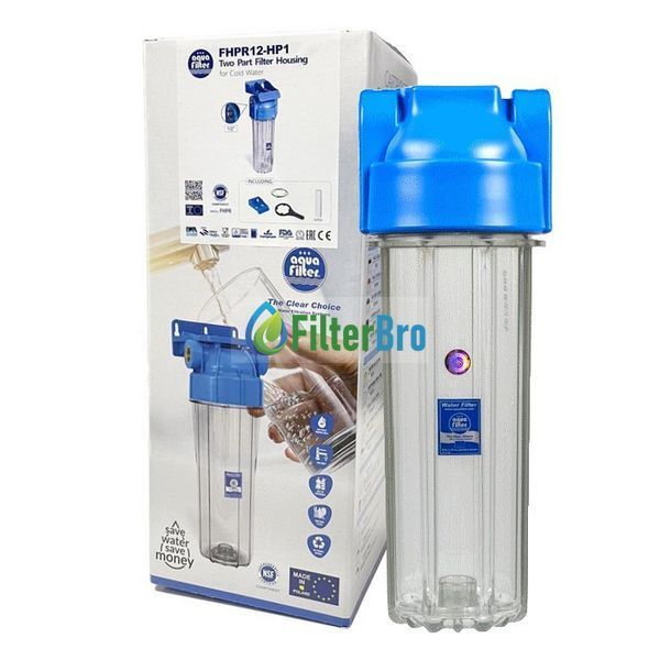 Фільтр магістральний двоелементний Aquafilter FHPR1-HP1 931721543 фото
