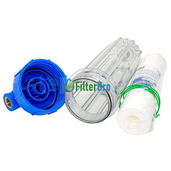 Фільтр магістральний двоелементний Aquafilter FHPR1-HP1 931721543 фото