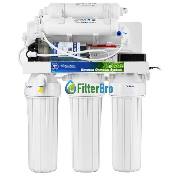 Фільтр зі зворотним осмосом Aquafilter RP-RO6-75 (RP65155616)з насосом 931722416 фото