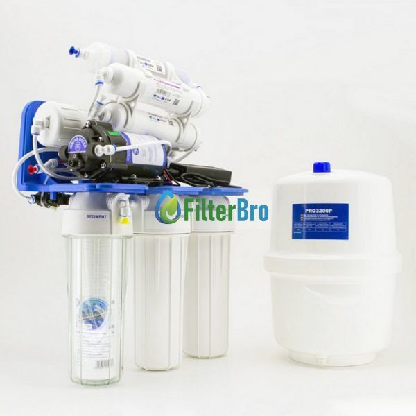 Фільтр з зворотним осмосом Aquafilter RP-RO7-75 (RP75139715) з насосом 931723755 фото