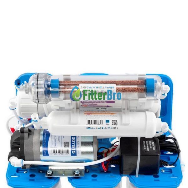 Фільтр з зворотним осмосом Aquafilter RP-RO7-75 (RP75139715) з насосом 931723755 фото